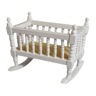 Small cot White