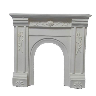 White Fireplace