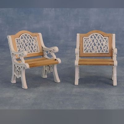 Garden Chairs, 2pcs