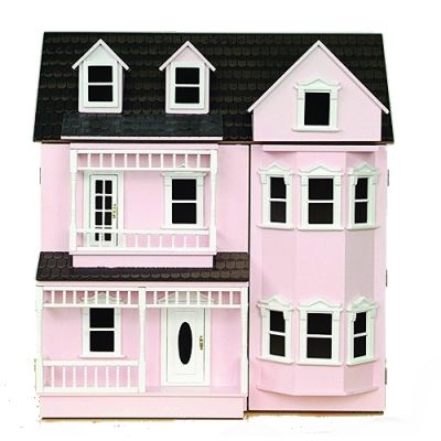 The Exmouth Dolls House, painted pink