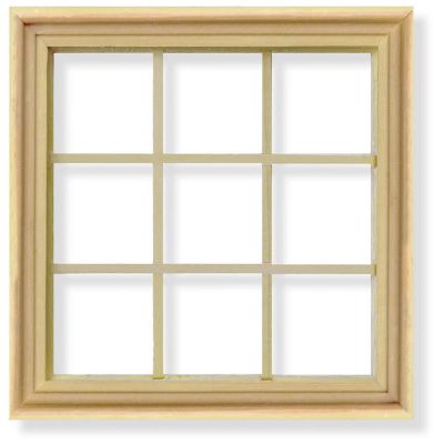 Georgian 9 Pane Window/Frames