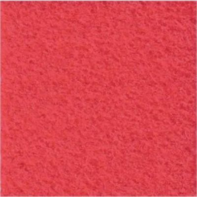  Red  flock, self adhesive sheet