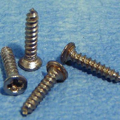 12 x 8mm Steel Screws