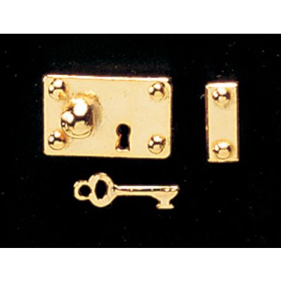 Brass Lock & Key