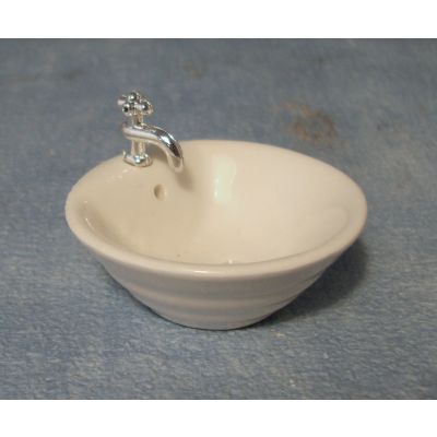 Round Sink with Tap