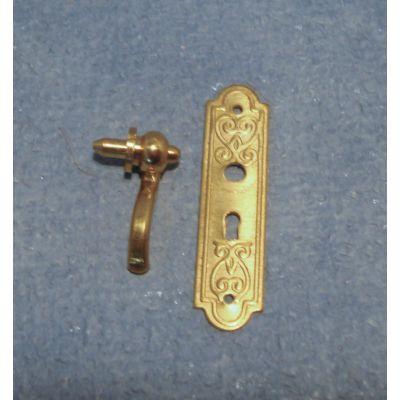 Door Handle and Plate Set