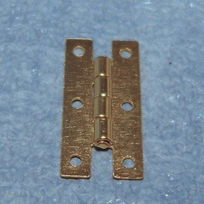 14x7mm Brass Hinges (4pk)