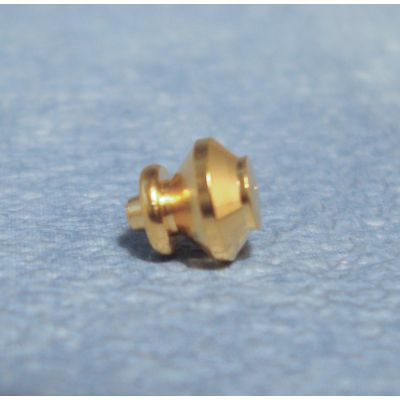 5mm Brass Knobs pk6