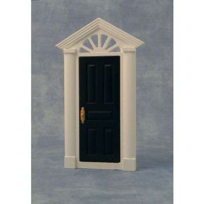 Black Painted Door