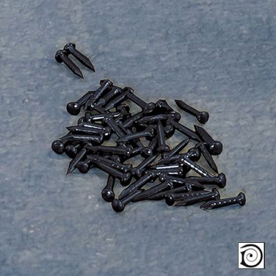 Black Pins 6mm pk 50