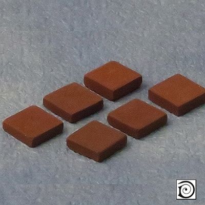 Terracotta tiles, 50 pieces                           