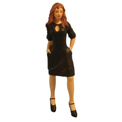 Modern Woman Black Dress