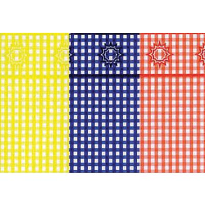 Gingham Wallpaper Blue