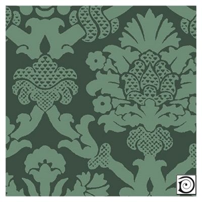 Portia Tuscan Green Wallpaper