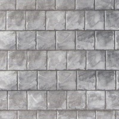 Empire roof slate wallpaper, extra wide 300 x 790 mm